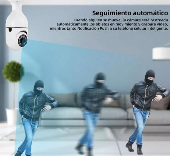 Cámara Seguridad 360 WiFi HD